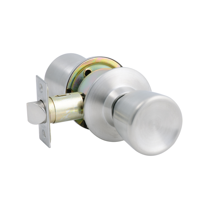 Lane Stainless Steel Spartan Security Passage Knob Set