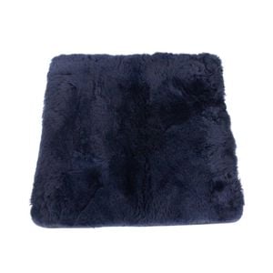 Naturally Sheepskins 40x40cm Navy + Navy Padded Sheepskin Seat Pad