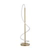 Lexi Lighting Lyona LED Floor Lamp Gold 24W 140cm Modern Indoor Lighting