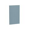 Kaboodle 450mm Danish Blue V-Groove Cabinet Door
