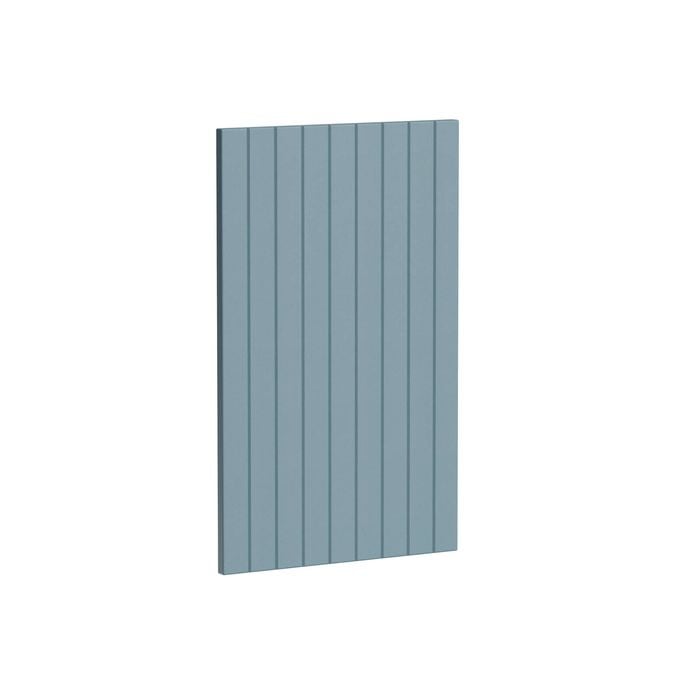 Kaboodle 450mm Danish Blue V-Groove Cabinet Door