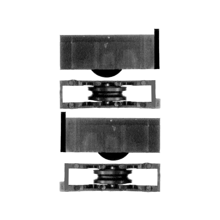 Rolltrak Plastic Carriage And Nylon Roller 