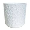 Astin Sinclair 245 x 245mm White Flower Ceramic Pot