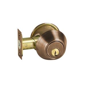 Delf Antique Cooper Single Cylinder Heavy Duty Deadbolt