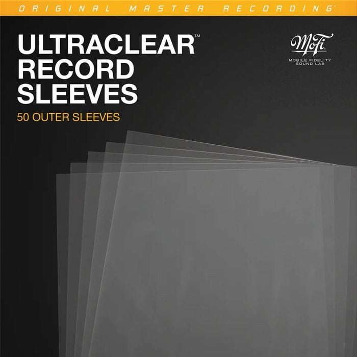 Mobile Fidelity Ultraclear Vinyl Record Outer Sleeves MoFi 50 Pack MFSLCOS