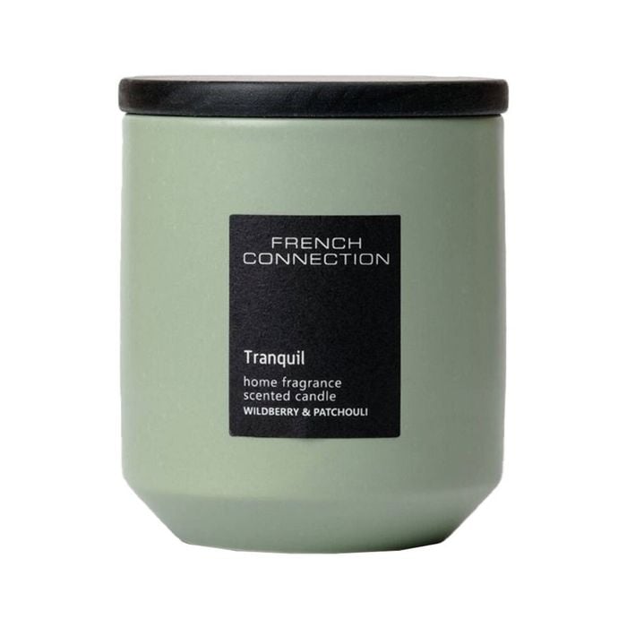 French Connection Tranquil Wildberry & Patchouli 1 Wick Medium Candle 224g
