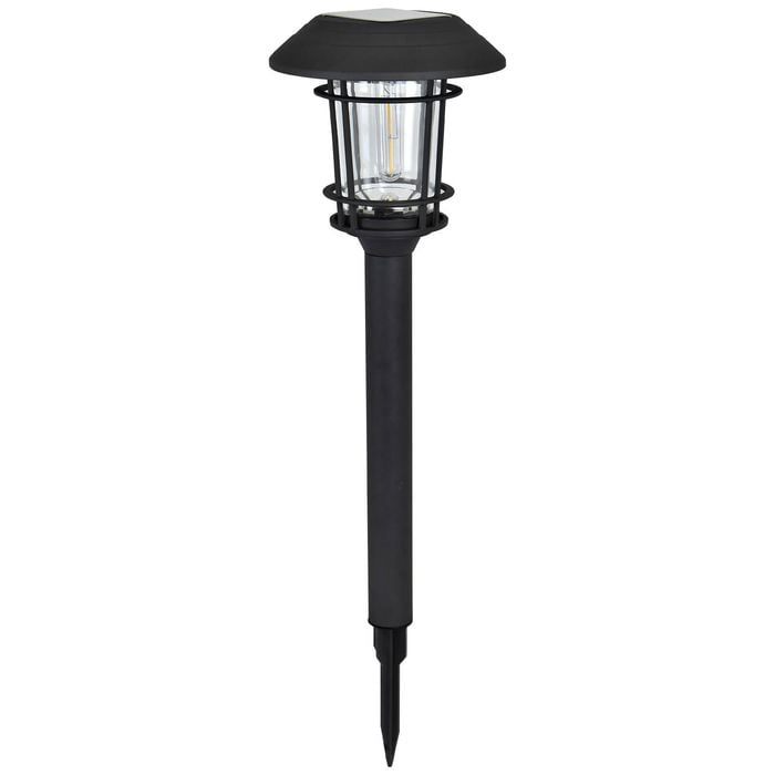 Luxzone 60cm 30 Lumens Aluminium LED Solar Pathway Light
