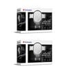 2PK Verbatim Universal Car Vent Gravity Holder Mount w/Grip For Phones Silver