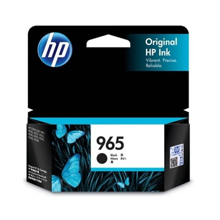 Hp 965 Original High Yield Inkjet Ink Cartridge - Black Pack - 1000 Pages