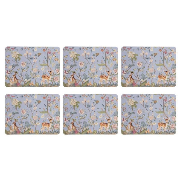 Ashdene Enchanted Forest Set Of 6 Placemats