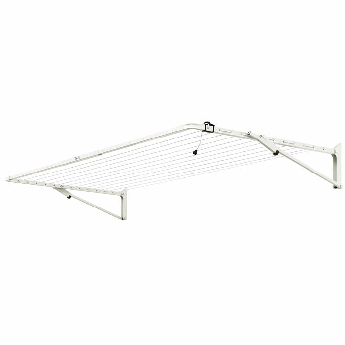 Austral 28.5m Surfmist Compact Single Fold Down Clothesline