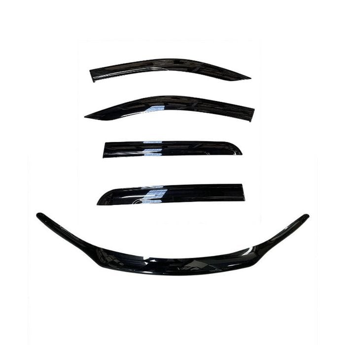 Bonnet Protector &amp; Weathershields For Toyota Hilux N80 2021-2024