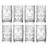 RCR Crystal 8 Piece Tiki Highball Glasses Set