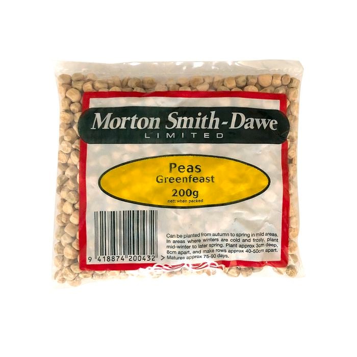 Morton Smith-Dawe 200g Greenfeast Pea Seed