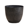 Tuscan Path 55 x 45cm Black Stone Art Egg Pot XLarge