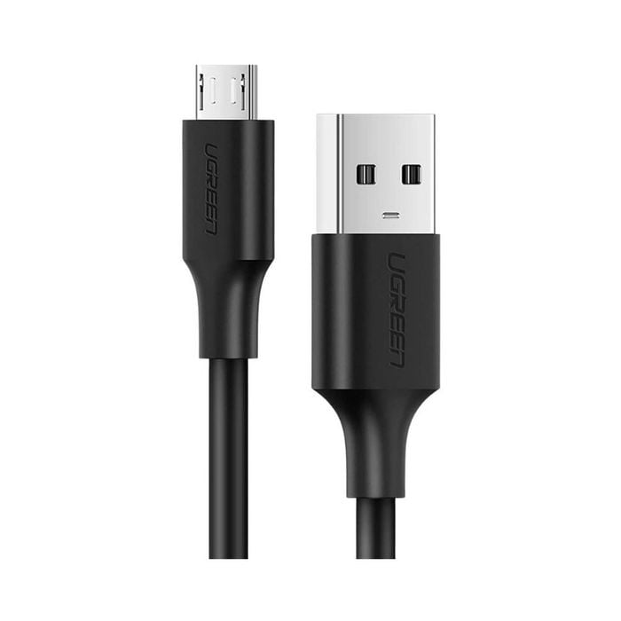 Ugreen Usb 2.0 Male To Micro Usb Data Cable 0.5m 480mbps Black