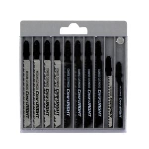 Craftright 10 Piece Jigsaw Blade Set