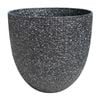 Northcote Pottery 30cm Black Riley Egg Pot