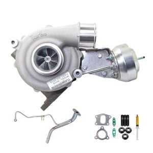 Upgrade Billet Turbo Charger With Genuine Oil Feed Pipe For Mitsubishi Pajero 4m41 3.2l Vt13