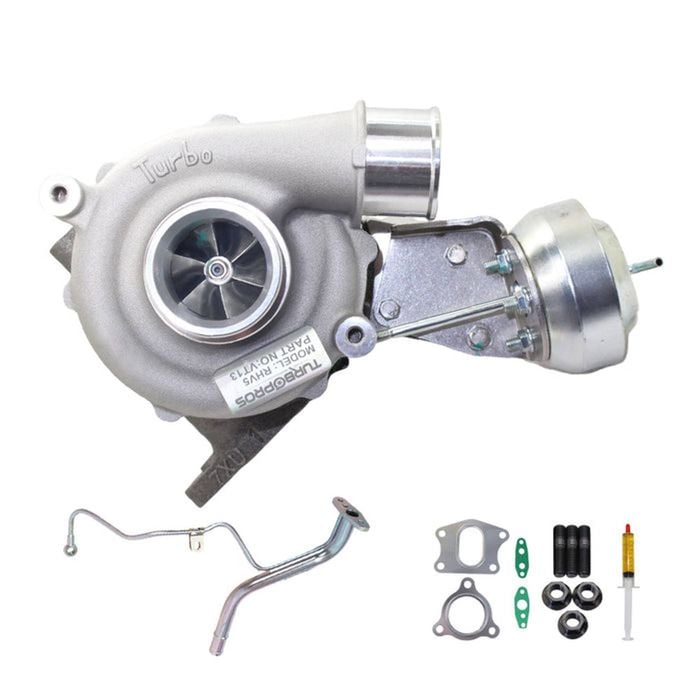 Upgrade Billet Turbo Charger With Genuine Oil Feed Pipe For Mitsubishi Pajero 4m41 3.2l Vt13