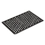 Axton 60 x 40cm Black Workplace Rubber Mat