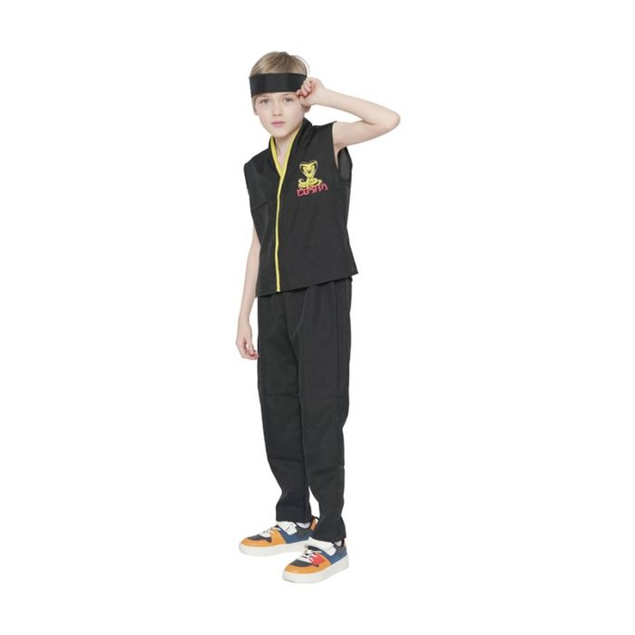 Oceana Karate Kid Costume Vest Pants Headband Included Kids L