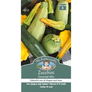 Mr Fothergill's Seed Zucchini Gourmet Mix