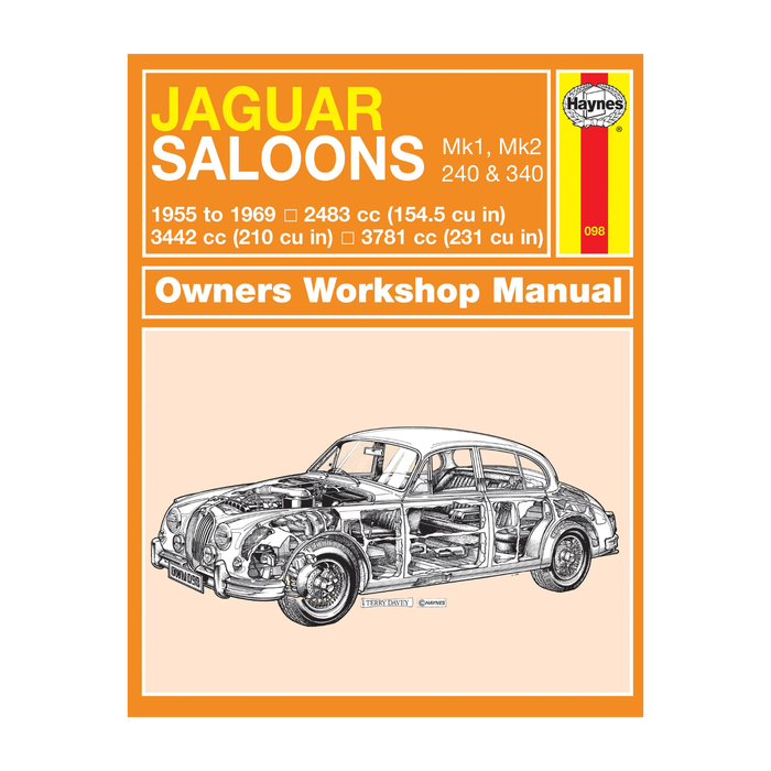 Jaguar MkI & II, 240 & 340 (55 - 69) Haynes Repair Manual