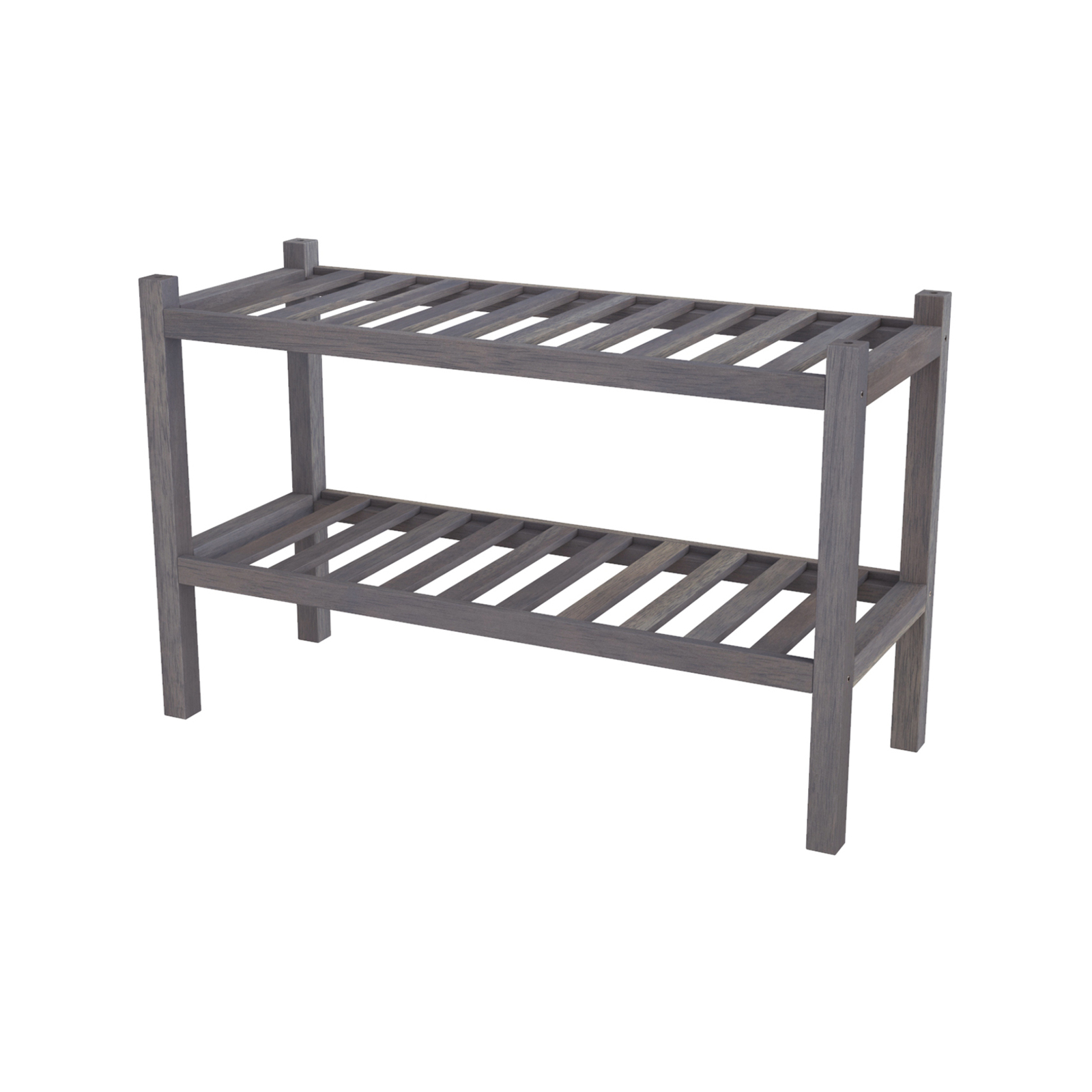 Interbuild 70 x 27 x 44cm Dusk Grey Holger Shoe Storage Rack