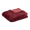 J.Elliot Azariah Plush Throw Red