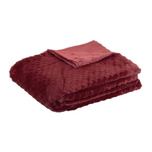 J.Elliot Azariah Plush Throw Red