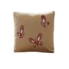 Orient Sense Fan Butterfly Embroidery Filled Cushion