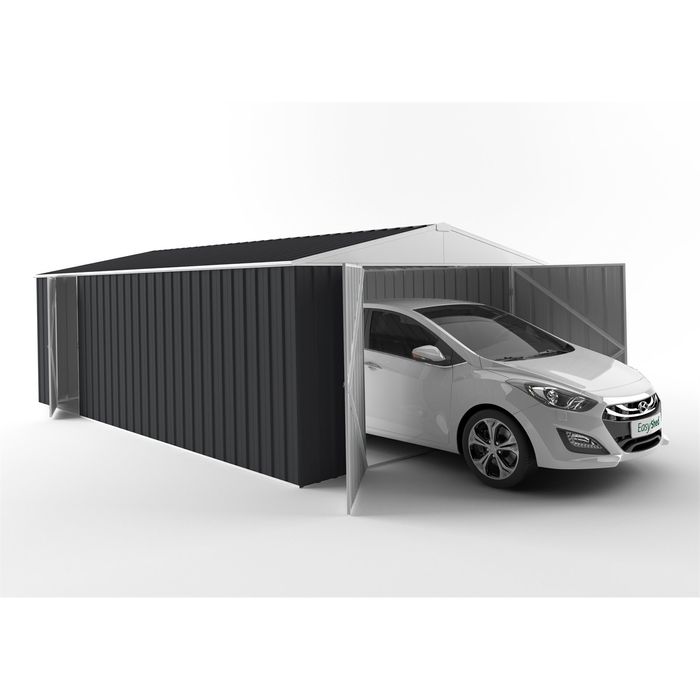 EnduraShed 7.5 x 3.75 x 2.48m Tall Garage Garden Shed - Monument