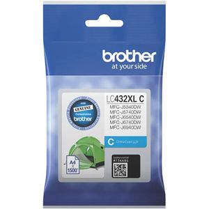 Brother Brother LC432XL Cyan High Yield Ink Cartridge Toner LC-432XLC