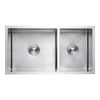 Kartrite 304 Stainless Steel Kitchen Laundry Sink 715x450mm Satin Undermount Topmount Drop-In Basin Strainer Waste