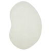 The Rug Connection Splash Snow White 220x150cm - Medium Shaped Washable Indoor Rug