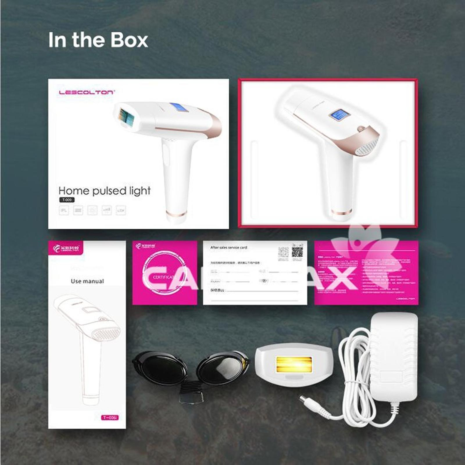 IPL Permanent Hair Laser Removal for Body Face Lescolton with LCD Bunnings Australia