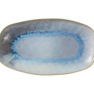 Maxwell & Williams Lunara Oblong Platter 36x20cm Durable Stoneware Reactive