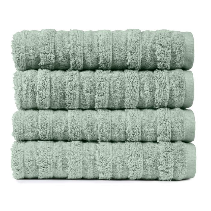 Sheraton Luxury  Spa 4 Pack Bath Towel - Sage