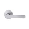Schlage Brushed Satin Chrome Medio Plus Series Rivera Dummy Lever with QuickFix