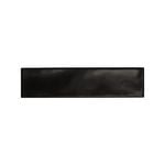 Belite 76 x 306mm Boulevard Subway Black Matt Ceramic Wall Tile - Black Matt