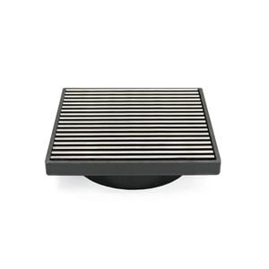 Grates 2 Go 117mm Grey / Brown Slim Wedge Shower Grate G2G-7G