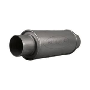 Redback 2-1/2" Performance Muffler Centre/centre - 5" Round, 14" Long, Aluminised Steel