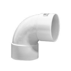 Holman 65mm 88° Female and Female PVC DWV Plain Bend