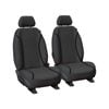 Sperling Tradies Canvas Front Grey Seat Covers - BT50 Ranger 2007-2011