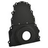 Cal Custom GM LS Timing Cover without Cam Sensor Hole - Black Aluminium, Holden, Chev