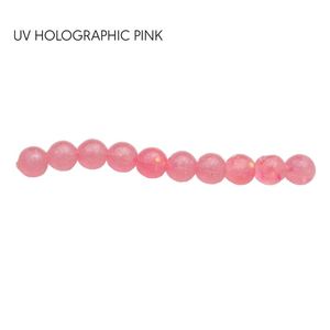 Black Magic 5.0mm Soft Eggs Trout Fishing Lure UV Holographic Pink