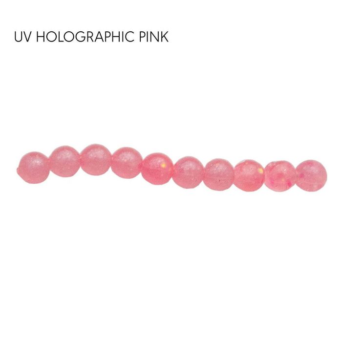 Black Magic 5.0mm Soft Eggs Trout Fishing Lure UV Holographic Pink