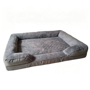 Large Dog Puppy Pad Cat Bed Kennel Mat Cushion Foam Bed 105x75x16 cm