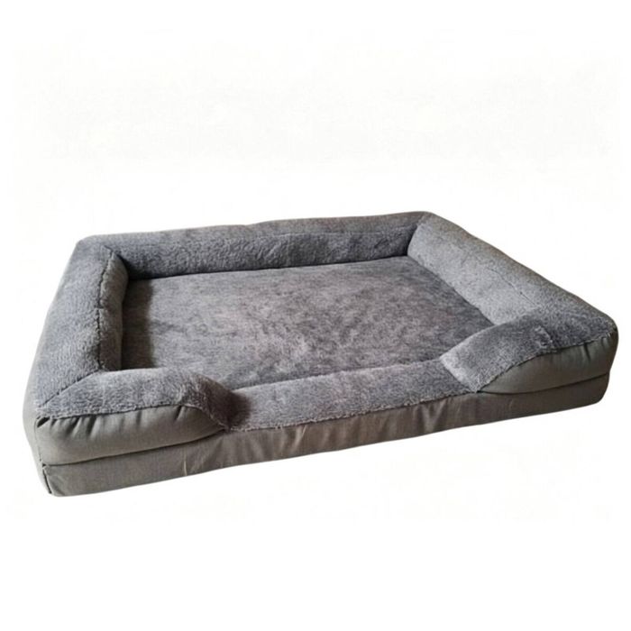 Large Dog Puppy Pad Cat Bed Kennel Mat Cushion Foam Bed 105x75x16 cm